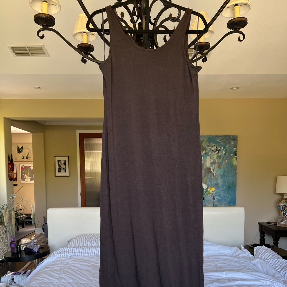 Cotton Brown VS maxi dress